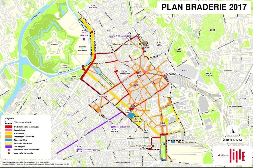 harta braderie de Lille