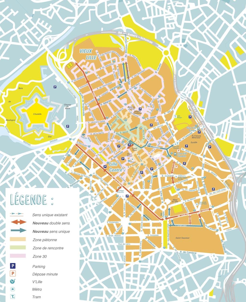 harta Lille