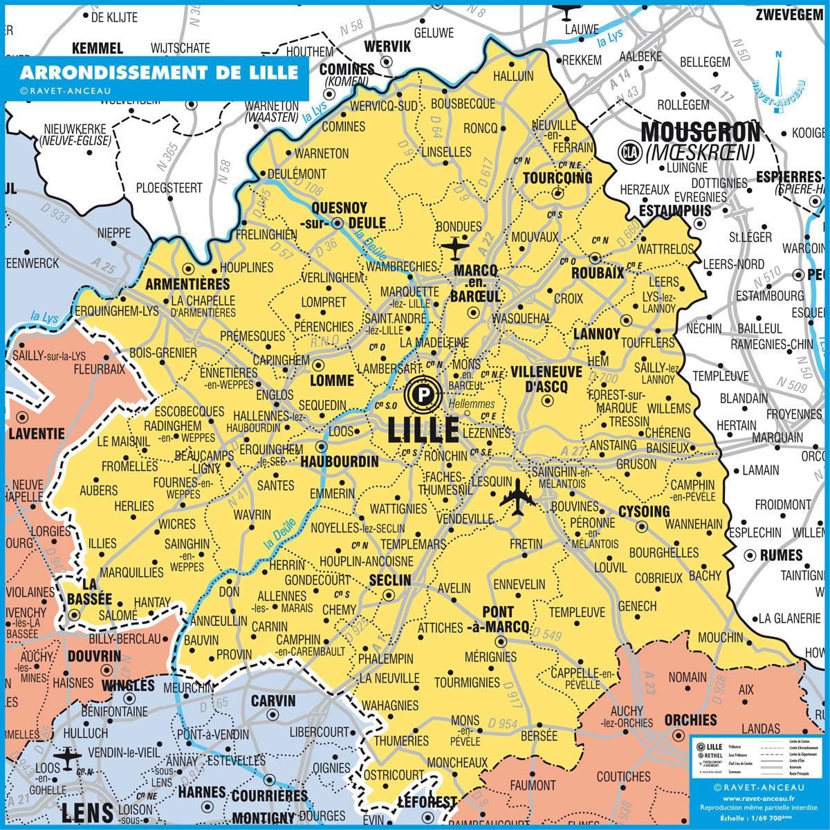 harta Lille stat