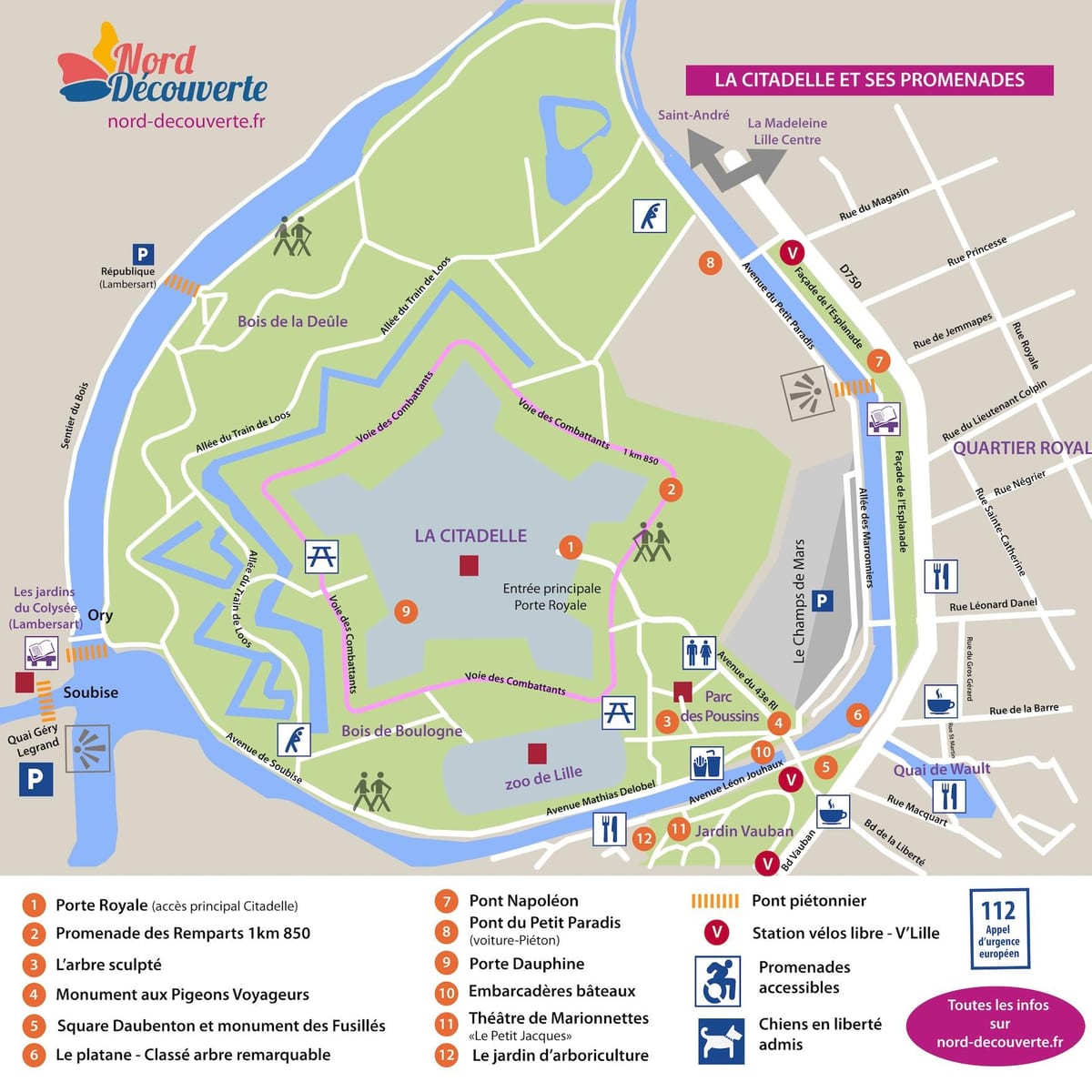 harta Lille park