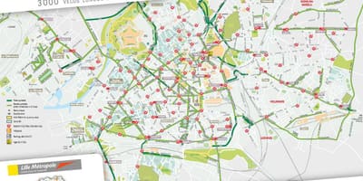 Harta Lille bicicleta