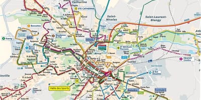 Lille hartă de transport public