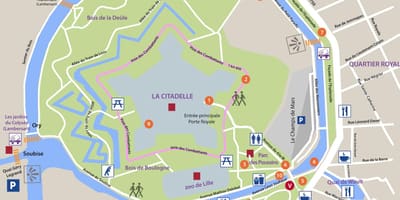 Harta Lille park